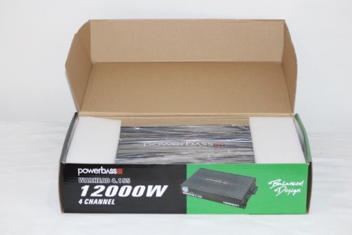 Powerbass Warhead 4.155 - 12000W 4 channel