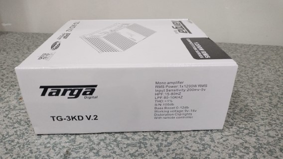 Targa TG-3KD Vers 2 Competition Series Amplifier